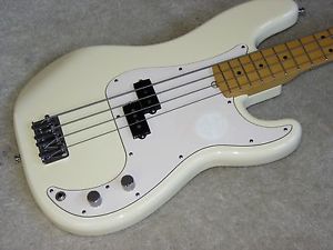 Fender American Standard Precision Bass - Olympic White - Beautiful!