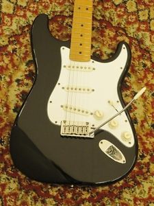 Fender, USA American Standard, Stratocaster, Black, 1995, Very Good Condition