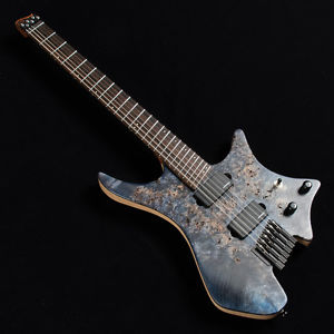 strandberg Sweden Custom Shop Boden 6 (Burl Top Ziricote Lundgren M6C) New
