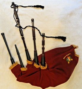 GIBSON COCOBOLO "FIRESIDE" SMALLPIPES Bb, 2006, w BAG,HARD CASE,NEED VALVE,EXC+
