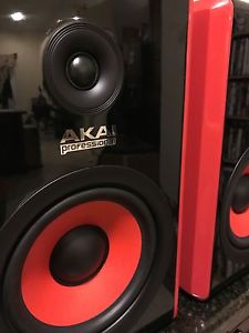 Akai RPM 800 Series RED Edition Monitors (Rare Pair)