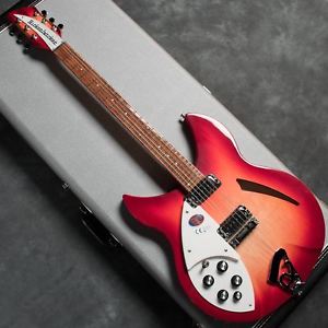 Rickenbacker 330 FG LH (Fireglo) Lefthand New Lefty w/ Hard case