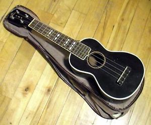 1930 Gibson Style 3 Ukulele W/ Original Carry Case Fresh Set Up Pre-War 1931 USA