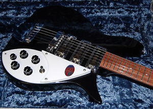 Rickenbacker 325C64 Electric Guitar Jet Glo 100% MINT Original Silver Tolex Case
