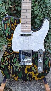 Ike Wilhelm Handmade Tele Style Custom Finish Electric Guitar