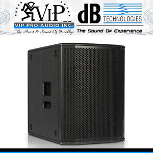 DB Technologies SUB 615 Active 15" DJ/Club Subwoofer Class-D 1200W Amplified Sub