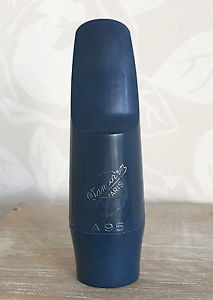 Vintage Vandoren A95 Jumbo Java Blue Alto Saxophone Mouthpiece + Blue Cover