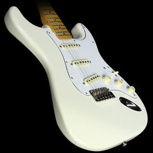 Fender Jimi Hendrix Stratocaster Electric Guitar Olympic White