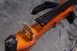 ARIA SWB-X1 SWB X1 Upright Bass Electric Brown Contrabass Rare Base JAPAN