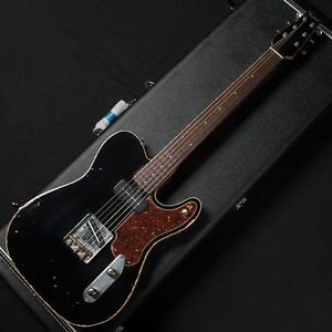 SHABAT Guitars Lion Custom (Black / Rose) Light Aged New    w/ Hard case