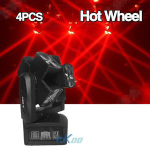 4PCS 8x12w LED Dual Layer Moving Head Stage lighting DJ Disco American