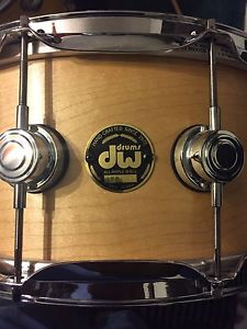 Awesome DW Collectors Signature Series J. Craviotto 14"X 6.5" Solid Maple Snare