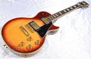 Guyatone LPC Type 1970s Used Guitar w/Softcase Free Shipping from Japan #Rg86