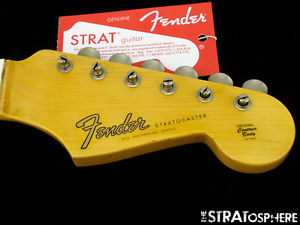 Fender Custom Shop Postmodern Relic Stratocaster NECK + TUNERS Strat Maple Mod C