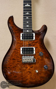 Paul Reed Smith CE24 Quilted Maple Ebony Fretboard in Violin Amber Sunburst #2