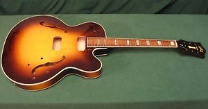 1996 Guild X-170 Hollowbody Guitar Body Neck - Made In USA - Exc