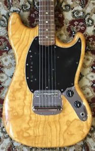 Fender 1978 Mustang Ash Body, Electric guitar, y1419
