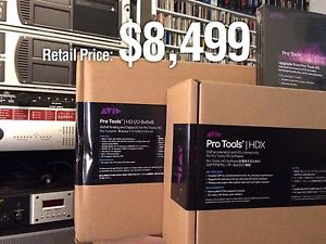 NEW! Avid Pro Tools HDX PCIe Card + HD I/O 8x8x8 + HD 12 Software *w/ Warranty