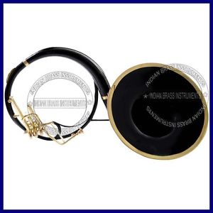 SOUSAPHONE SALE Bb PITCH black COLORED KING SIZE TUBA 22" FOR SALE WITH bag