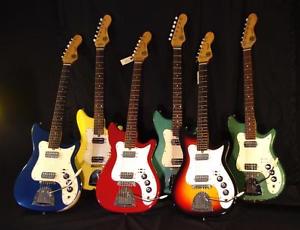 KAPA Guitar Collection Made in the USA 1966-1968 Model: CO-VI “Continental” Six