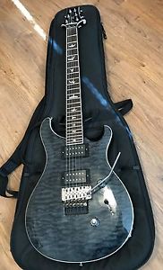 Paul Reed Smith SE Custom 24 Floyd Rose Black Fully Upgraded to US PRS Specs