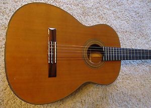ROKKOMANN CLASSICAL GUITAR M150 NEAR MINT 1970s VINTAGE KOBE JAPAN  SOLID WOOD