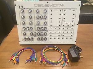 Analogue Solutions Telemark V2 Synthesizer with Patch Leads. Perfect Condition.