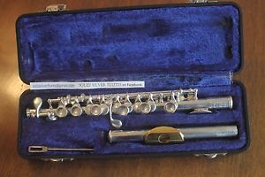 Gemeinhardt Solid Silver Piccolo KG Special
