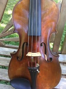 Fine Vintage German Viola Stradivarius Copy 15 5/8" Viola 1920s