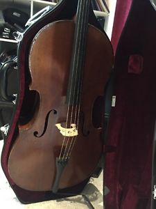 GERMAN C 1920 CELLO - From KNELLER HALL With J.W.EASTMAN CASE