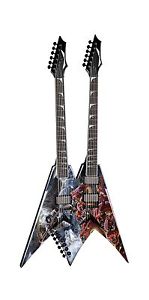 Dean Dave Mustaine "Diadem" Double Neck V Electric Guitar with case (VMNT DBL...