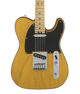 Fender American Elite Telecaster, Mantequilla Blonde, Arce Diapasón (NUEVO)