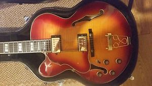 IBANEZ AF155 Left Handed Antique Whisky Burst  Jazz Guitar with original case