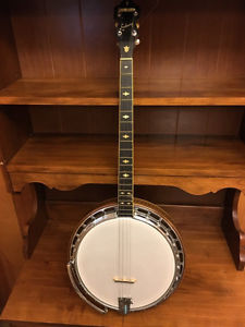 BANJO - 1920s rare Ludwig Kingston 4-string Tenor banjo -$849 - Free Shipping