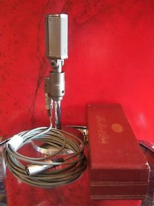 Vintage RARE 1950's Shure Brothers 333 ribbon uni-directional microphone w extra