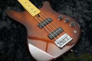 YAMAHA SB800 SB 800 Bass Guitar Jazz Base Type Brown 4 Strings Soft Case JAPAN