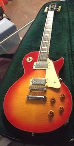 2001 Tokai Les Paul Love Rock Model Guitar (Cherry Sunburst) w/Soft Case