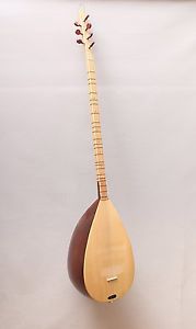 Professional High Quality Baglama - Long Neck Saz - Carved Mulberry