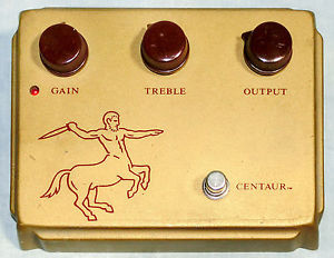 KLON CENTAUR GOLD HORSIE PROFESSIONAL OVERDRIVE OD PEDAL #1306