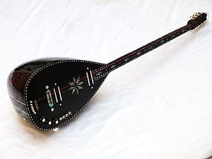 GORDA :: TURKISH   ELECTRIC  SAZ BAGLAMA  WITH GIGBAG AND EXTRASS NEW !!!!!!