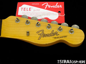 Fender Custom Shop Postmodern Relic Telecaster NECK & TUNERS Tele Rosewood Oval