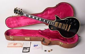 1992 Gibson 3-Pickup Les Paul Custom 1957 BLACK BEAUTY PreHistoric Reissue 57 R7