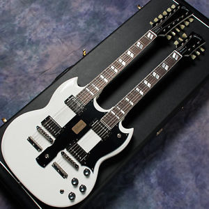 Gibson Custom Shop EDS-1275 Double Neck Alpine White 2016 Limited Run New