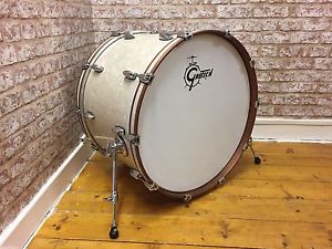 Gretsch Renown Maple Vintage Pearl 24" x 16" Add On Bass Drum UNDRILLED !