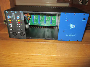 2 API 512C Preamps with 6 Slot Lunchbox