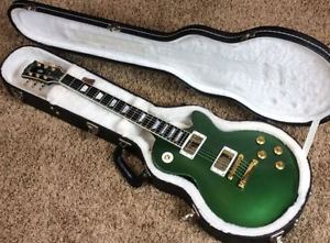 Video! 2008 Gibson Les Paul Un Robot Studio Standard Metallic Green