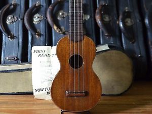 Vintage 1922 Martin Wurlitzer Style 1 model 836 mahogany soprano ukulele