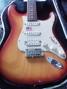 fender american stratocaster 60th anniversary HSS sienna sunburst