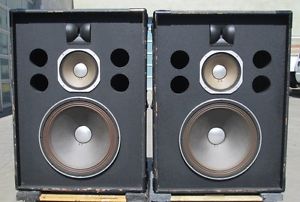 VINTAGE PAIR JBL 4698B CABARET SERIES SPEAKERS 2404H E110-8 E155-4