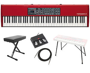 Nord Piano 3 HA-88 Virtual Hammer Action Technology NEW Piano3 HA88 BUNDLE 1